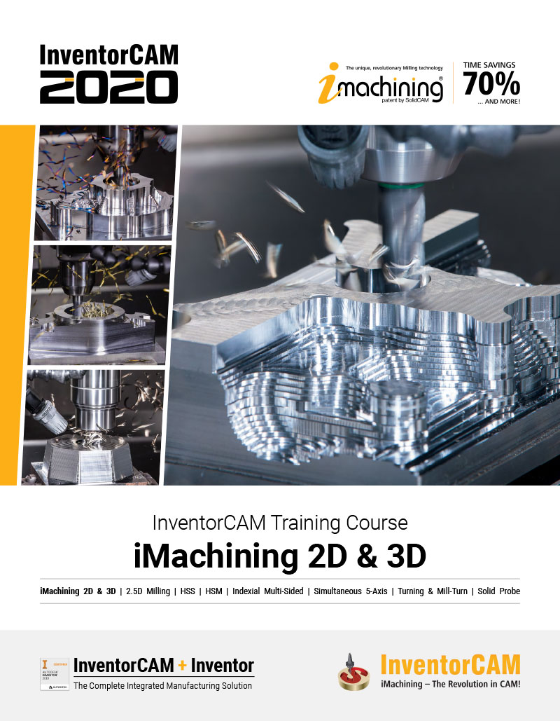 Comprehensive iMachining Training Course with 2D and 3D exercises.