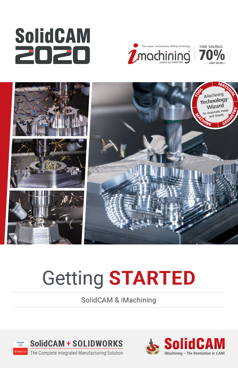 This Interactive Guide is geared to Jumpstart your basic knowledge of SolidCAM using its 2.5D Milling technologies and get you started with the revolutionary iMachining technology.