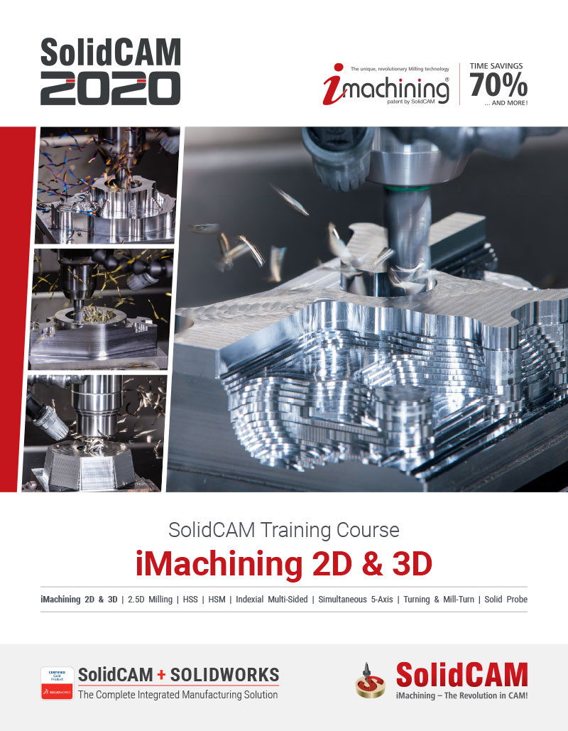 Comprehensive iMachining Training Course with 2D and 3D exercises.